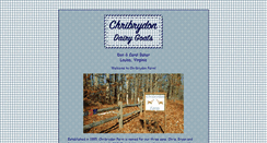 Desktop Screenshot of chribrydonfarm.com